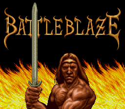 Battle Blaze Title Screen